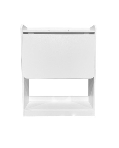 Scrivania tavolo pieghevole Plana colore bianco 64×56×H 82 cm