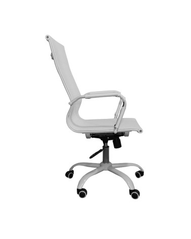 Poltrona da ufficio NuviaH con schienale altro colore bianco