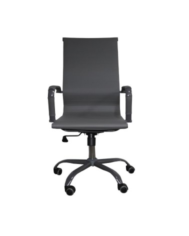 Poltrona da ufficio NuviaH con schienale altro colore grigio