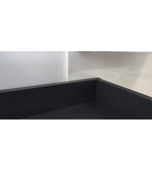 Mobile bagno sospeso Sevilla con 4 cassetti 120x44.6x52 cm colore bianco lucido