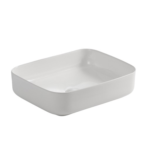 Set mensolone bagno con lavabo Ely colore rovere cambrian 120x45x12 cm.