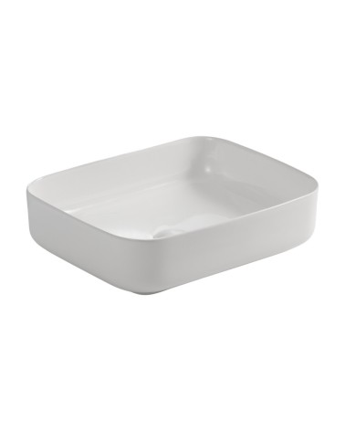 Set mensolone bagno con lavabo Ely colore rovere grigio ghiaccio 120x45x12 cm.