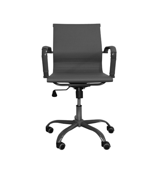 Poltrona da ufficio NuviaS con schienale basso colore grigio