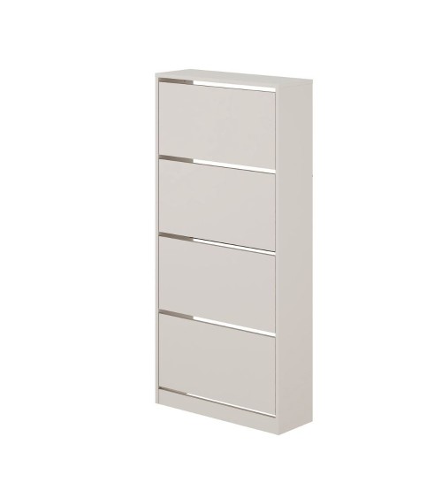 Scarpiera SHC540SAND quattro ante a ribalta cashmere
