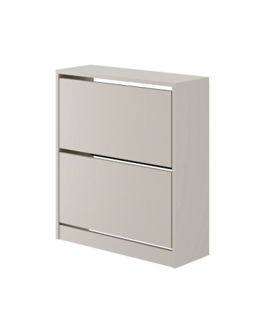 Scarpiera SHC520SAND due ante a ribalta cashmere