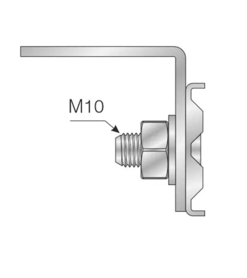 Staffe di sostegno per pensili in metallo
