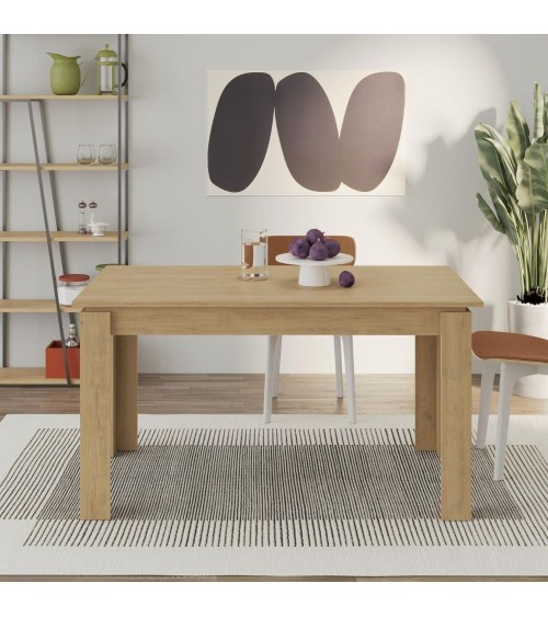 Tavolo allungabile Megaron colore rovere 120x80 cm.
