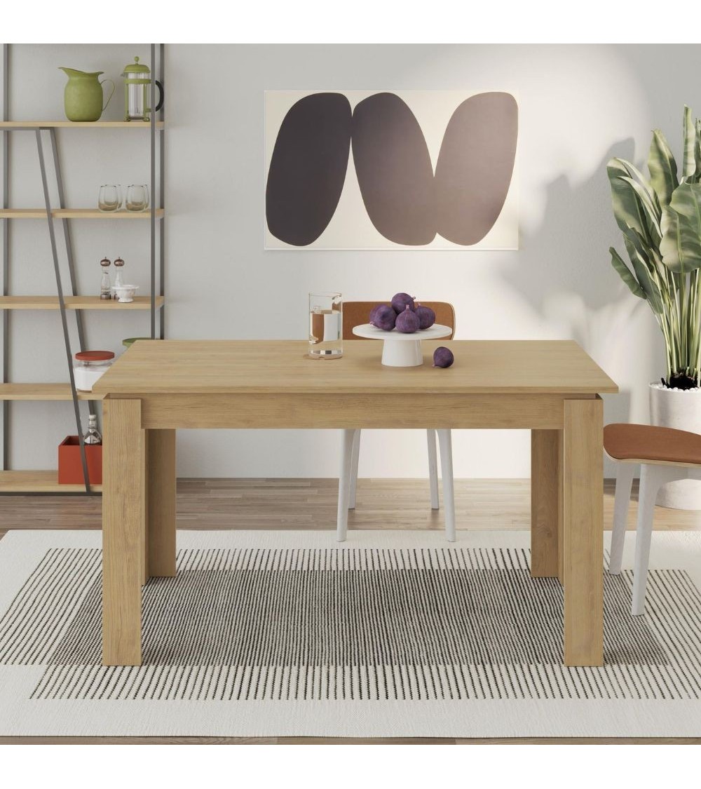 Tavolo allungabile Megaron colore rovere 120x80 cm.