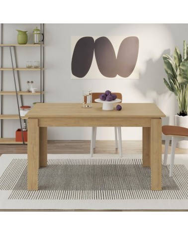 Tavolo allungabile Megaron colore rovere 120x80 cm.