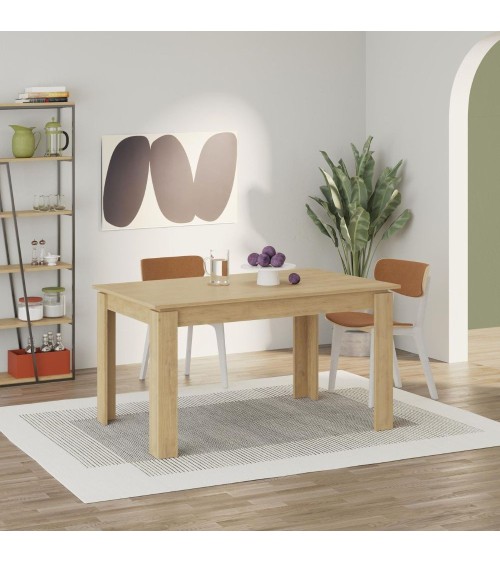 Tavolo allungabile Megaron colore rovere 120x80 cm.