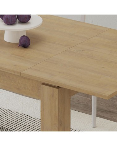 Tavolo allungabile Megaron colore rovere 120x80 cm.