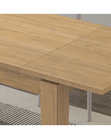 Tavolo allungabile Megaron colore rovere 120x80 cm.