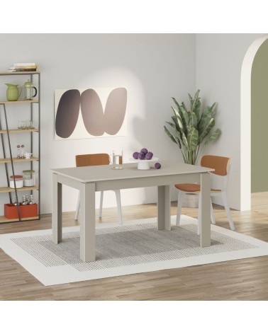 Tavolo allungabile Megaron colore cashmere 120x80 cm.