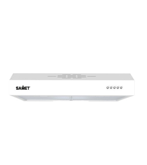 Gruppo cappa Samet sottopensile motore singolo 3 livelli Tornado6025 bianco classe D
