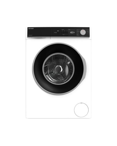 Lavatrice Sharp ESNFA714BW1NA libera installazione 7 kg 1400 giri motore inverter classe A
