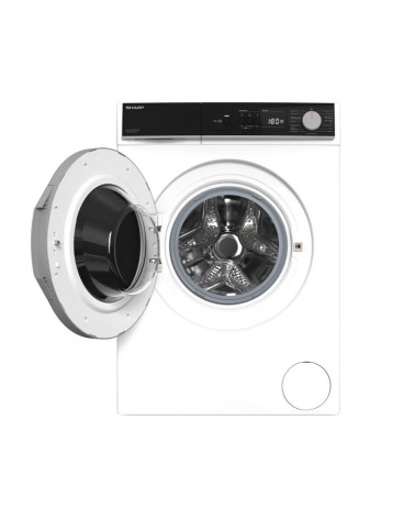 Lavatrice Sharp ESNFA714BW1NA libera installazione 7 kg 1400 giri motore inverter classe A
