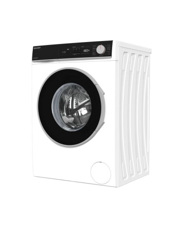 Lavatrice Sharp ESNFA714BW1NA libera installazione 7 kg 1400 giri motore inverter classe A