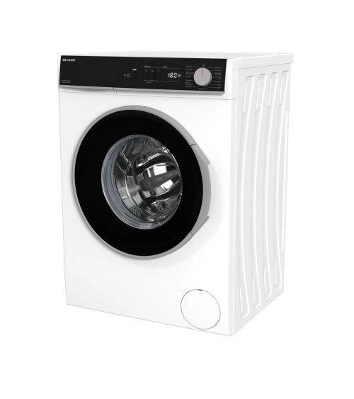 Lavatrice Sharp ESNFA714BW1NA libera installazione 7 kg 1400 giri motore inverter classe A