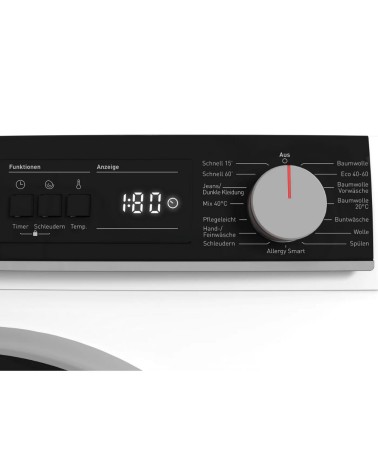 Lavatrice Sharp ESNFA714BW1NA libera installazione 7 kg 1400 giri motore inverter classe A