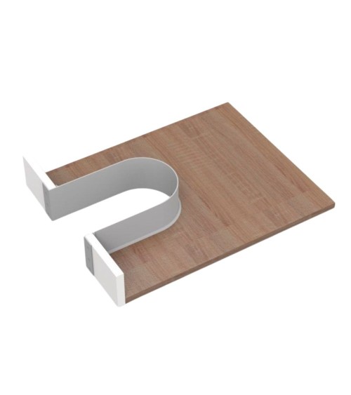 Protezione per sifone a forma di U Omega1 colore grigio