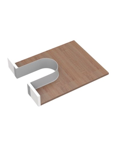 Protezione per sifone a forma di U Omega1 colore grigio
