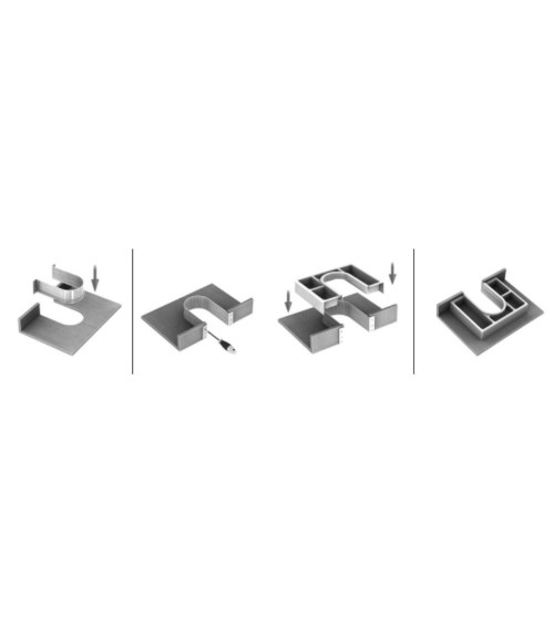 Organizer per coprisifone Omega 2 colore grigio
