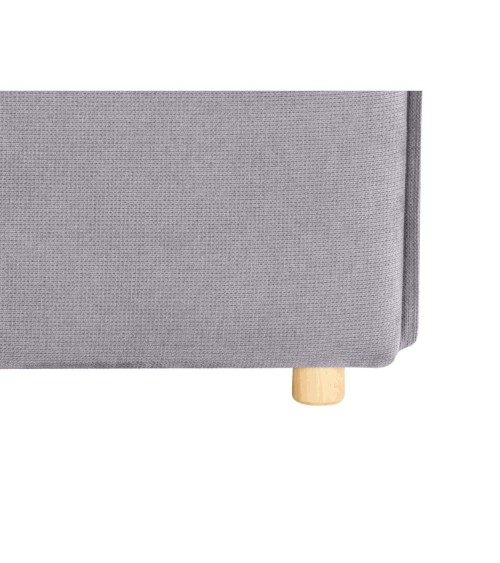 Divano letto Cassie con contenitore in Barrel 83 grigio