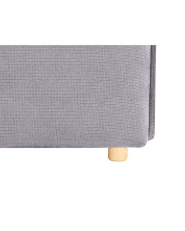 Divano letto Cassie con contenitore in Barrel 83 grigio