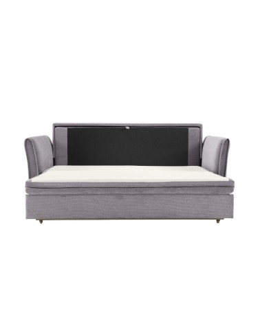Divano letto Cassie con contenitore in Barrel 83 grigio