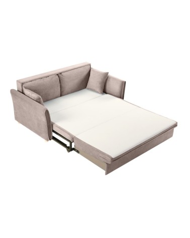 Divano letto Cassie con contenitore in Barrel 19 taupe