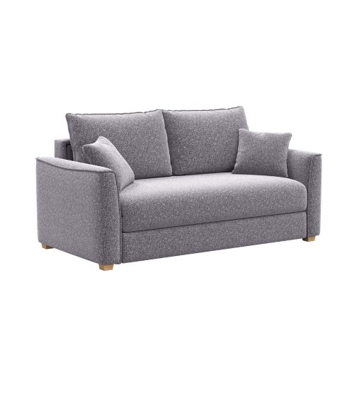 Divano letto Cosy con contenitore in Barrel 83 grigio