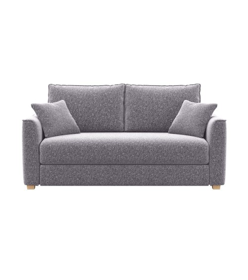 Divano letto Cosy con contenitore in Barrel 83 grigio