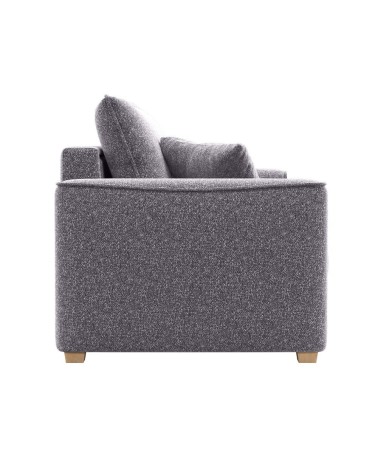 Divano letto Cosy con contenitore in Barrel 83 grigio