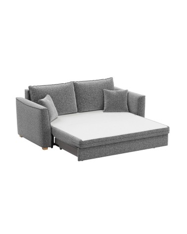 Divano letto Cosy con contenitore in Barrel 83 grigio