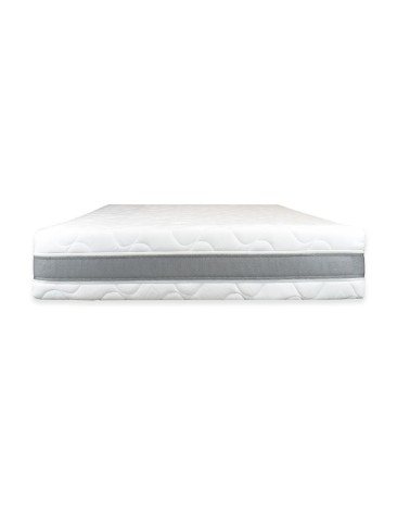 Materasso una piazza e mezza Supermemory25 con strato in memory foam 120x190x H 23cm. sfoderabile