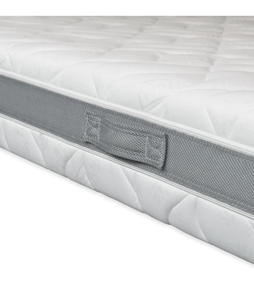 Materasso matrimoniale Supermemory25 con strato in memory foam 160x190x H 23cm. sfoderabile