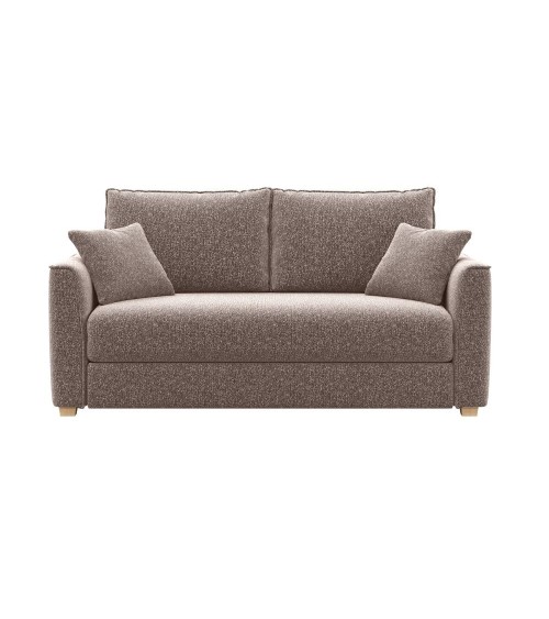 Divano letto Cosy con contenitore in Barrel 19 taupe