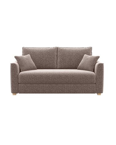 Divano letto Cosy con contenitore in Barrel 19 taupe