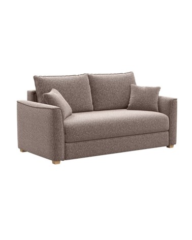 Divano letto Cosy con contenitore in Barrel 19 taupe