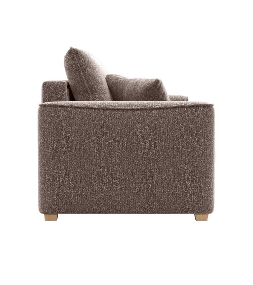 Divano letto Cosy con contenitore in Barrel 19 taupe