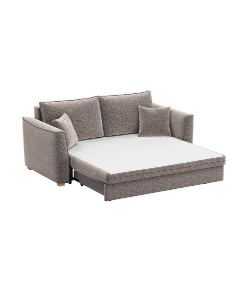 Divano letto Cosy con contenitore in Barrel 19 taupe