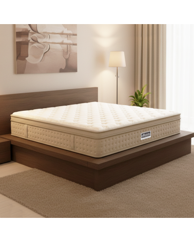 Materasso matrimoniale Dream con strato in latex-like 160x190xH25 cm.