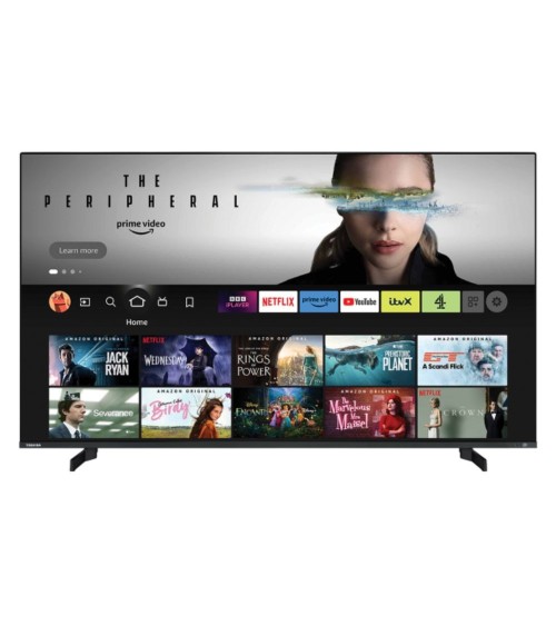 TV 55'' Toshiba 55QF5D63DA QLED 4K Smart tv classe F