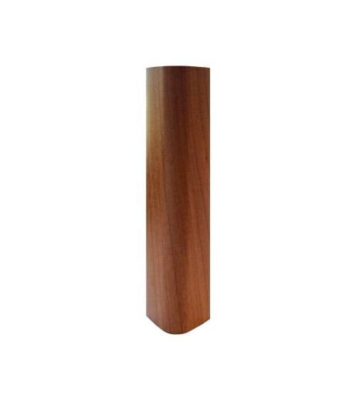 Angolare per zoccolo 90° R12 in ciliegio H 10 cm.
