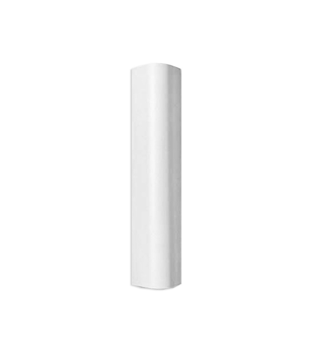 Angolare per zoccolo 90° R12 in bianco H 15 cm.
