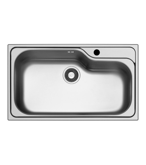 Lavello da incasso Ionio 1 vasca 86x50 inox