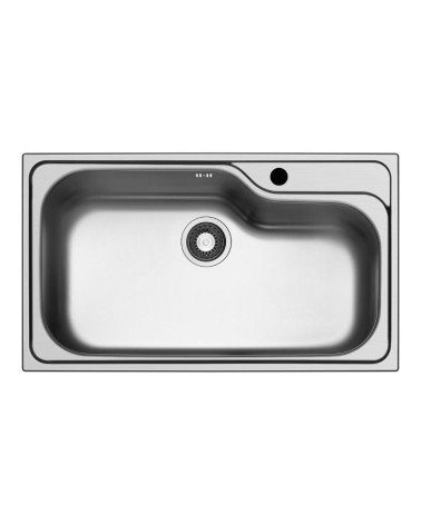 Lavello da incasso Ionio 1 vasca 86x50 inox