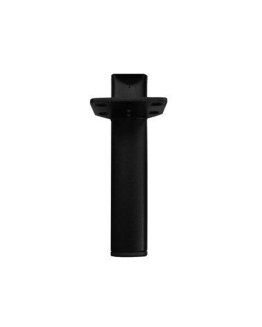 Piedino per mobile Scoby in acciaio colore nero H 15 cm.