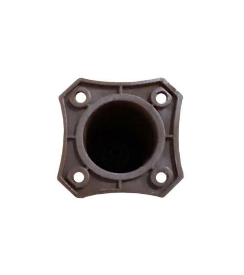 Piedino per mobile Y08MA in plastica colore marrone