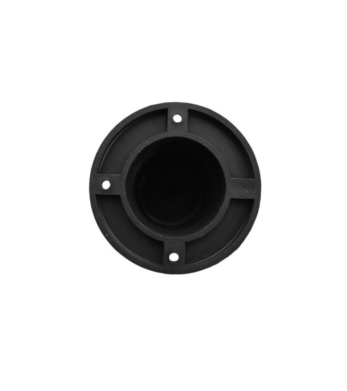 Piedino per mobile in plastica nero H 12 cm.